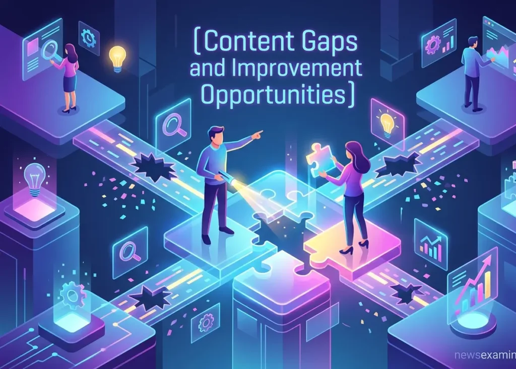 content gaps and improvement opportunities
