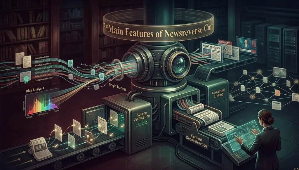 main features of newsreverse com