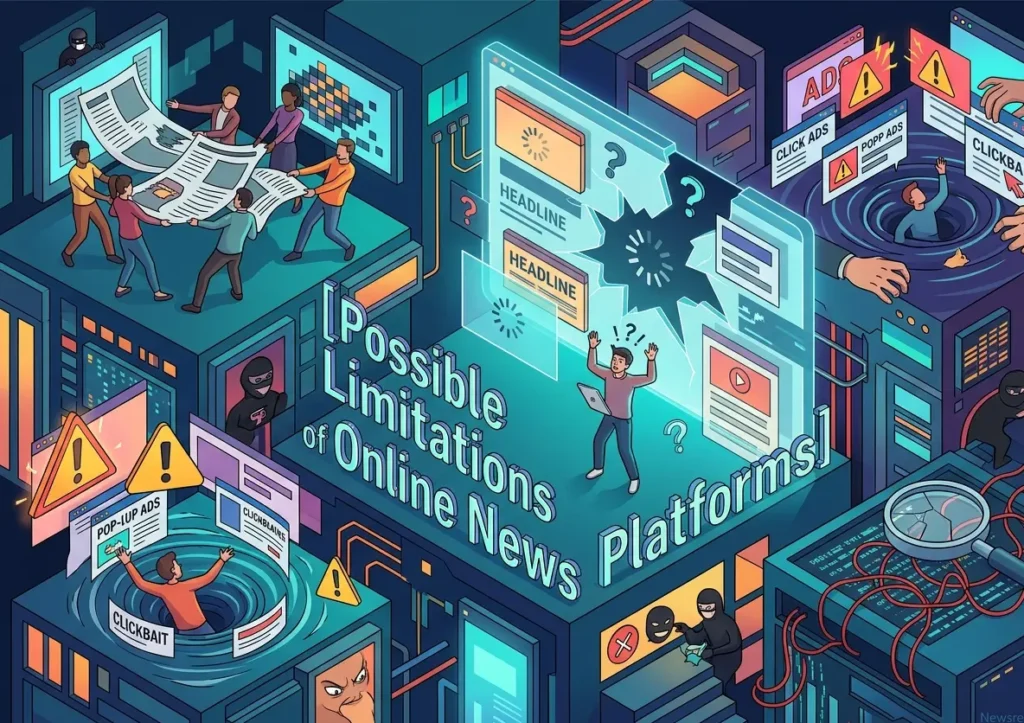 possible limitations of online news platforms